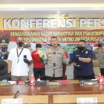 Lolos Pemeriksaan X-Tray di Bandara, Polres Jakpus ciduk pengedar sabu Lintas Daerah di Bandara Soetta