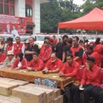 Anggota DPR RI Fraksi PDI Perjuangan Adian Napitupulu, serta seluruh jajaran DPC serta anggota DPRD Kabupaten Bogor