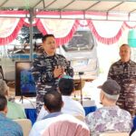 TNI AL Tinjau Kemajuan Program KBN Binaan Lanal Bintan Via Vicon.